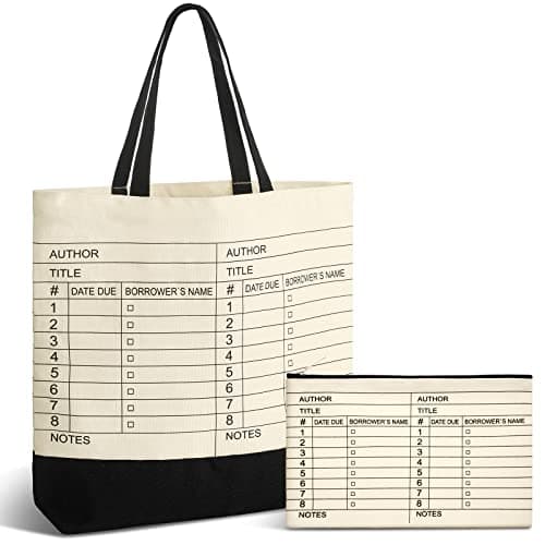 Library Card Tote Bag