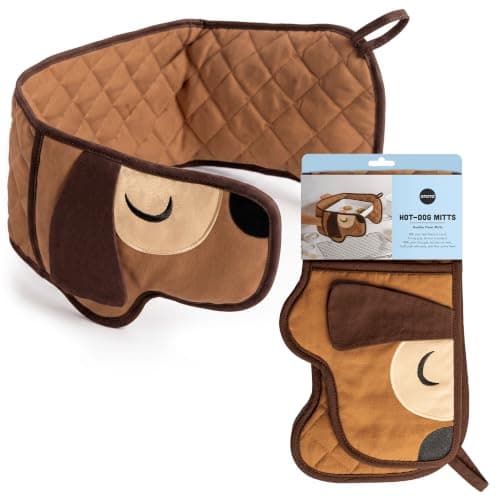 Hot Dog Double Oven Mitts
