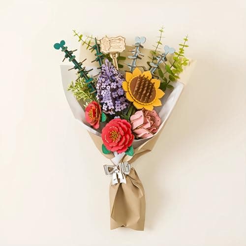 Wooden Flower Bouquet