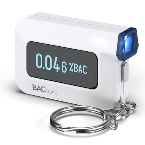 Breathalyzer With a BAC Countdown
