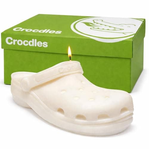 Crocs-Shaped Novelty Candle