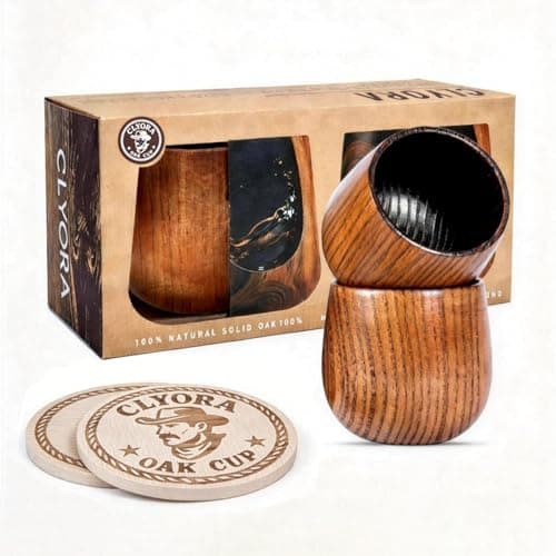 Clyora Charred Oak Whiskey Tumblers