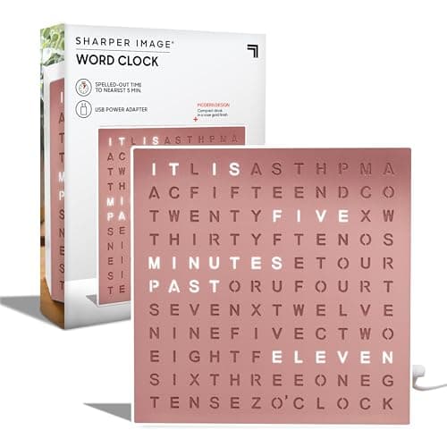 Crossword Alarm Clock