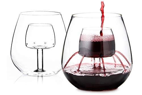 Stemless Aerating Wine Glasses