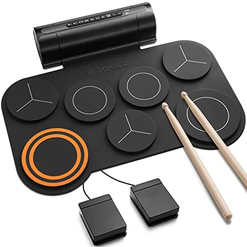 Donner Roll-Up Electronic Drum Set