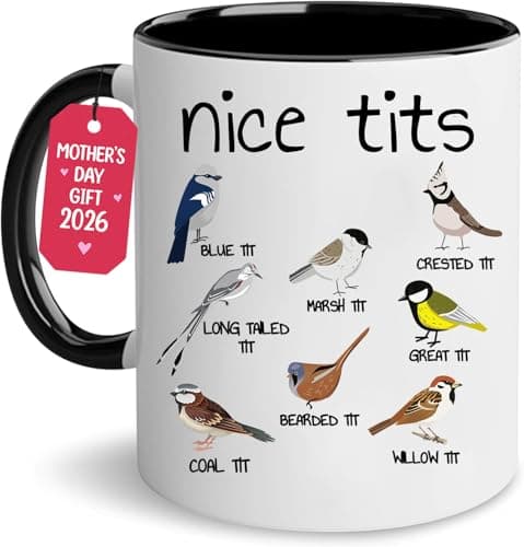 Nice Tits Bird Watching Mug