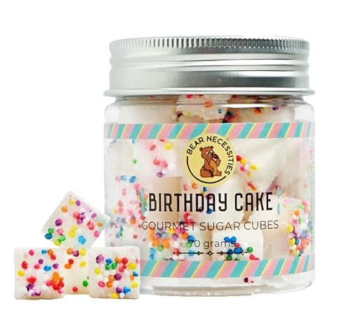 Bear Necessities Birthday Cake Sugar Cubes
