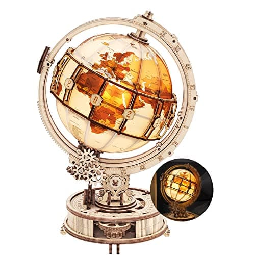 3D Wooden Puzzle Globe