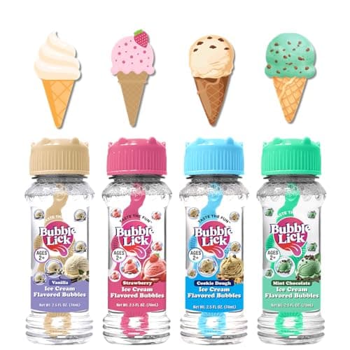 Bubble Lick Ice Cream Flavored Bubbles