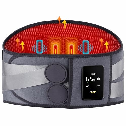 Cordless Heating Pad with Massager