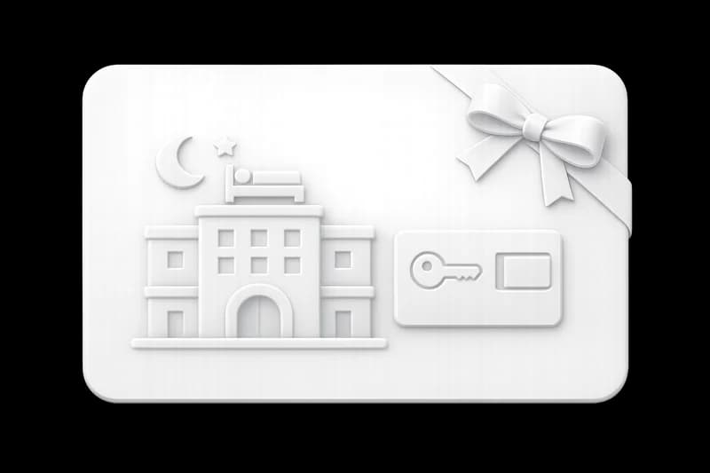 Hotel Stay Gift Card