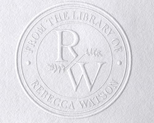 Personalized Library Book Embosser