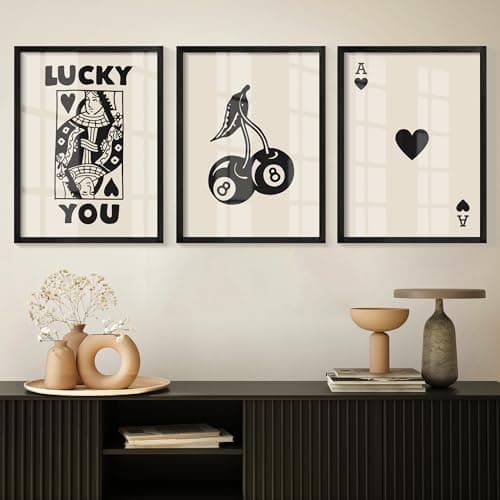 Lucky You Print Set to Hang Instantly