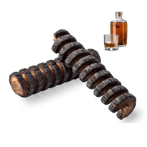 Oak Spirals to Barrel-Age Whiskey at Home