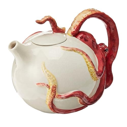 Blue Sky Octopus Teapot